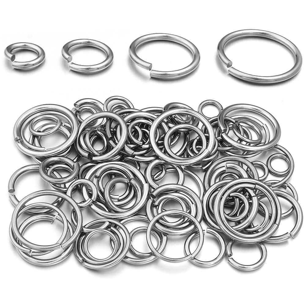 Jewelry Making Looper Tool - 20pcs/lot Stainless Steel Open Jump Rings