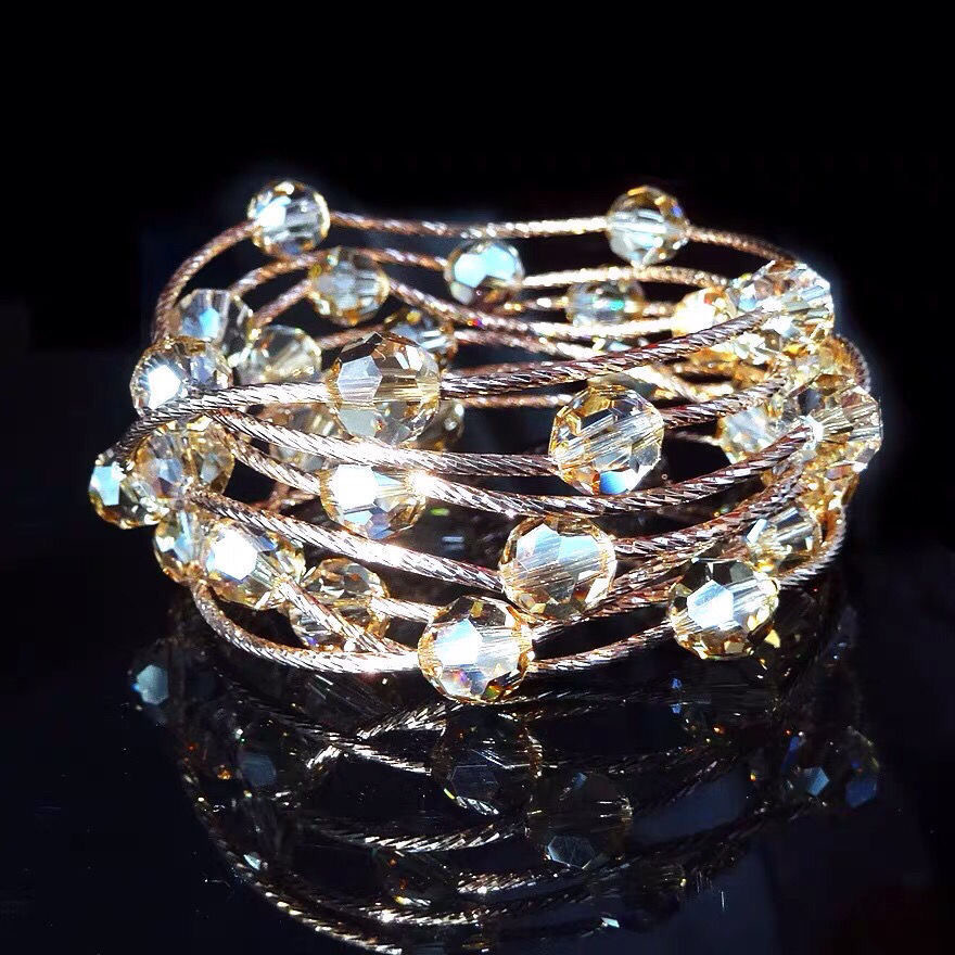 Jewelry Making Kits For Girls - Fashion Fantasy Crystal Beads Mutilayer Bracelet