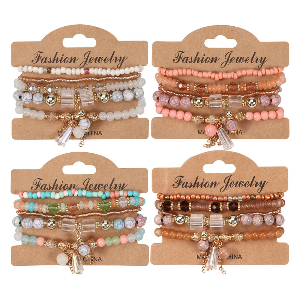 Boho Tassel Stackable Beaded B - огляд і ціна Jewelry Making Kits For Girls