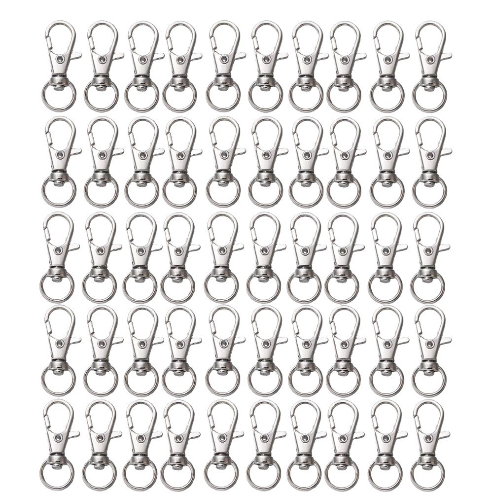 25-200Pcs Metal Swivel Snap Ho - огляд і ціна Jewelry Making Hoops
