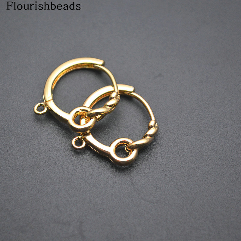 30pc Twisted Round Circle 18K  - огляд і ціна Jewelry Making Hoops