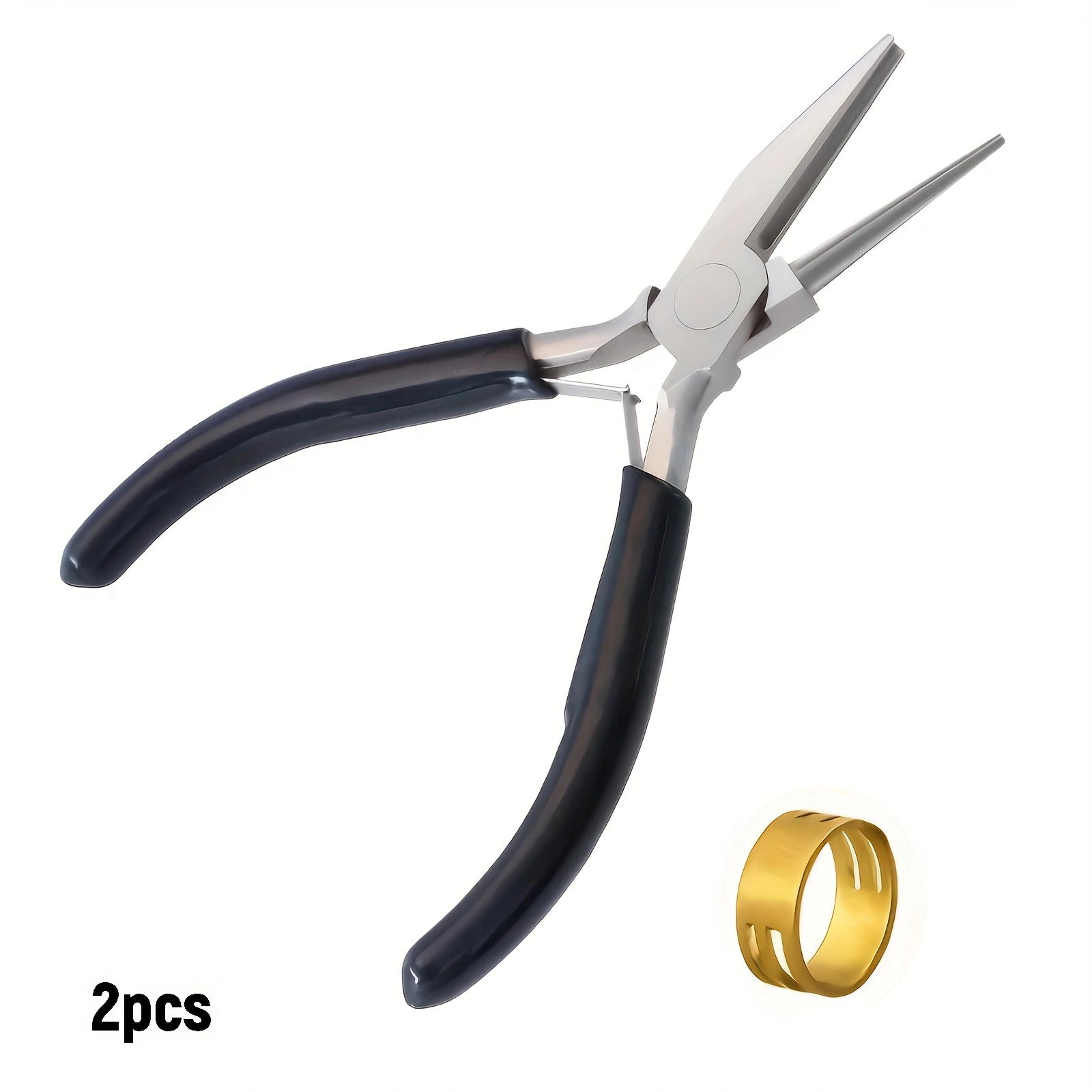 2/1pcs black pointed nose plie - огляд і ціна Jewelry Making Round Nose Pliers