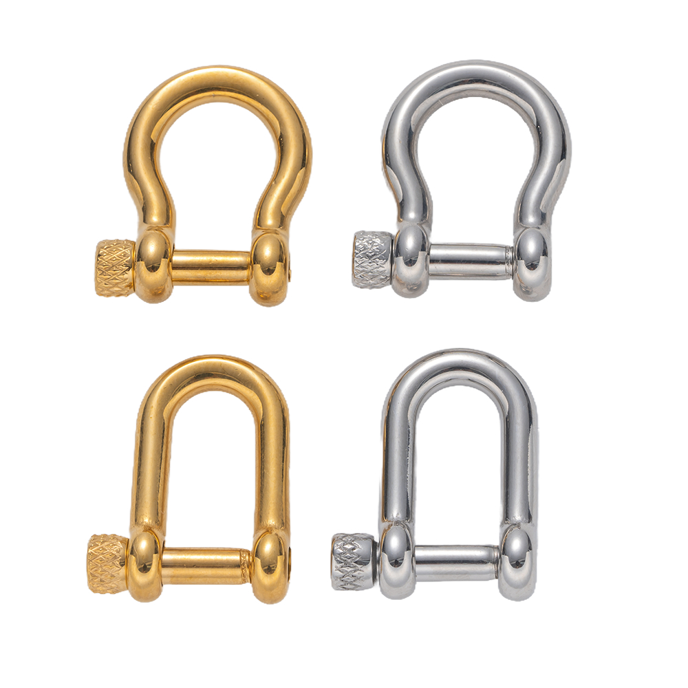 1pcs 304 Stainless Steel D-Rin - огляд і ціна Jewelry Making Hoops