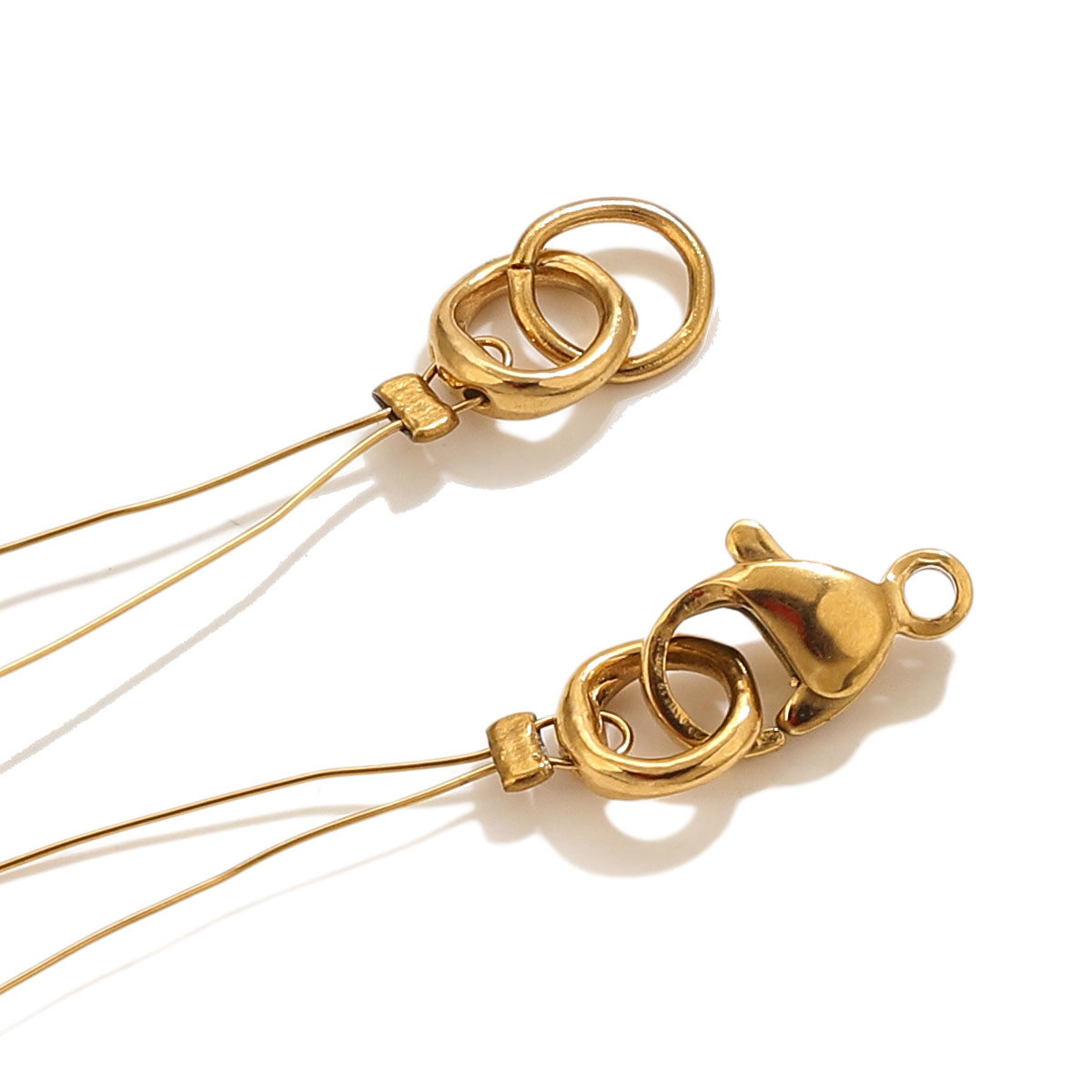 20pcs Stainless Steel Clasps E - огляд і ціна Jewelry Making Beads
