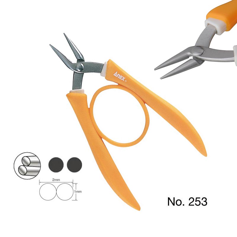 ANEX 253 Double Round Nose Pli - огляд і ціна Jewelry Making Round Nose Pliers