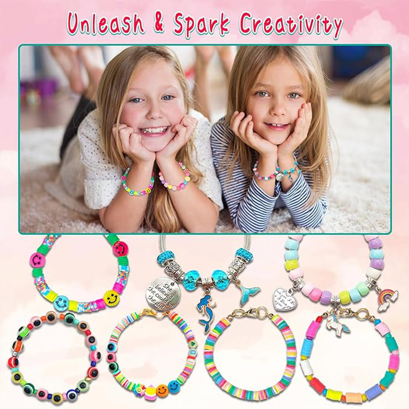 3400pcs Beads Charms Jewelry M - огляд і ціна Jewelry Making Kits For Girls