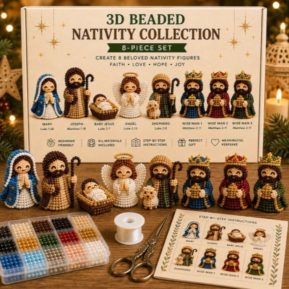 Christmas Theme 3D Beaded Craf - огляд і ціна Jewelry Making For Beginners