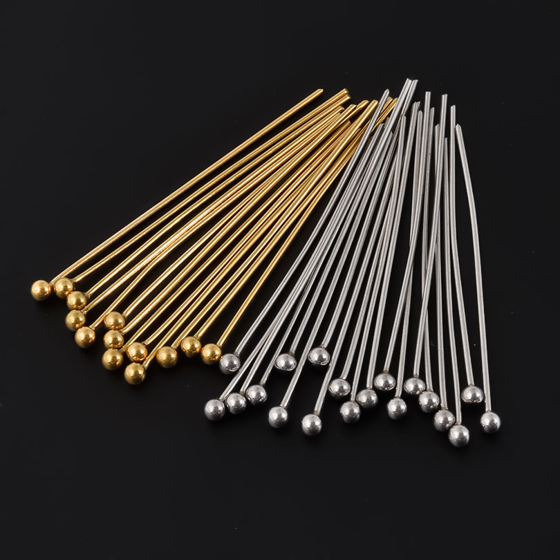 50pcs/Lot 18K Gold Plated Ball - огляд і ціна Jewelry Making Jig