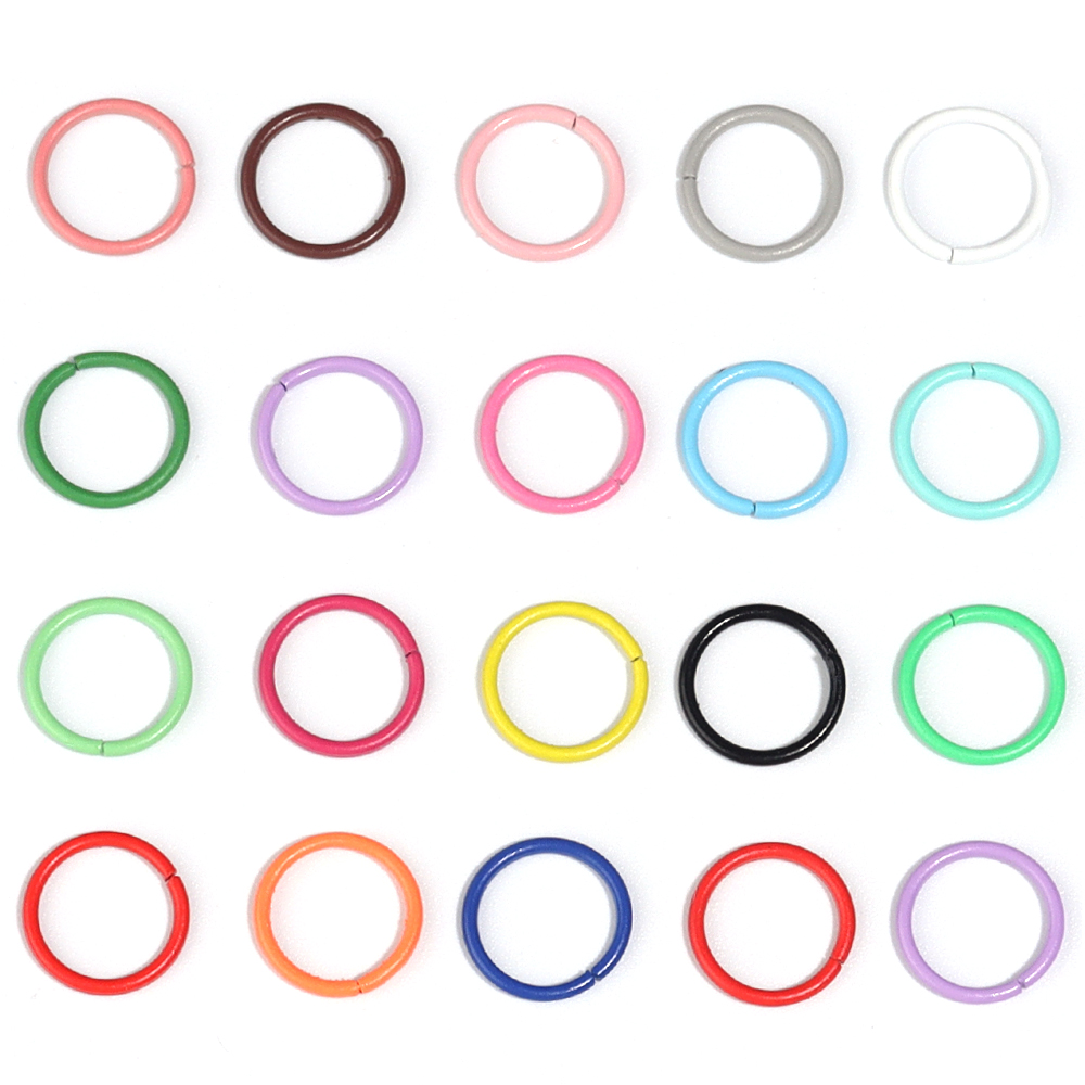 50pcs 8/10mm Iron Split Ring O - огляд і ціна Jewelry Making Looper Tool