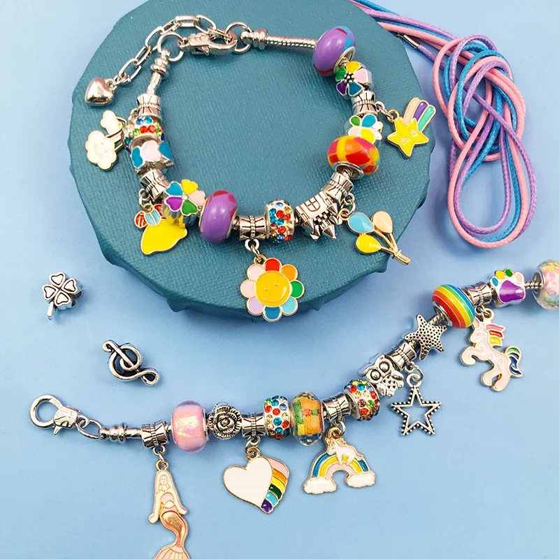 Charm Bracelet Making Kit for  - огляд і ціна Jewelry Making Kits For Girls