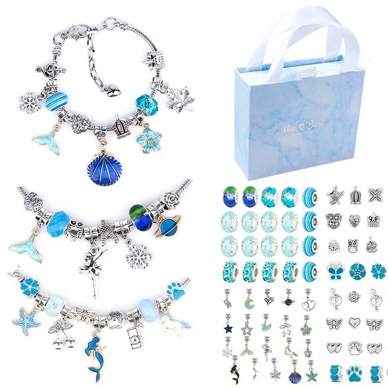Charm Bracelet Making Kit for  - огляд і ціна Jewelry Making Kits For Girls
