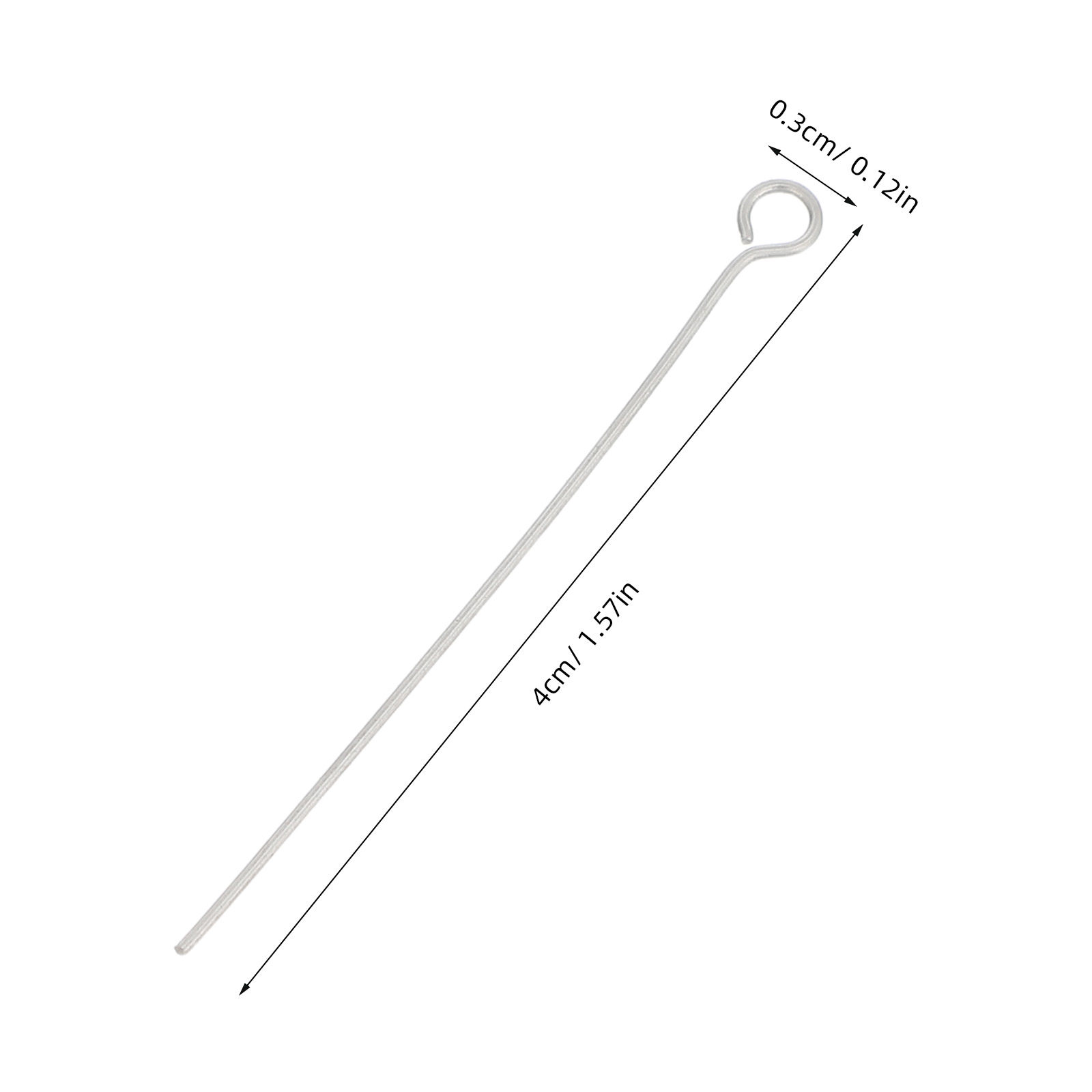 300Pcs Jewelry Making Eye Pins - огляд і ціна Jewelry Making Eye Pins