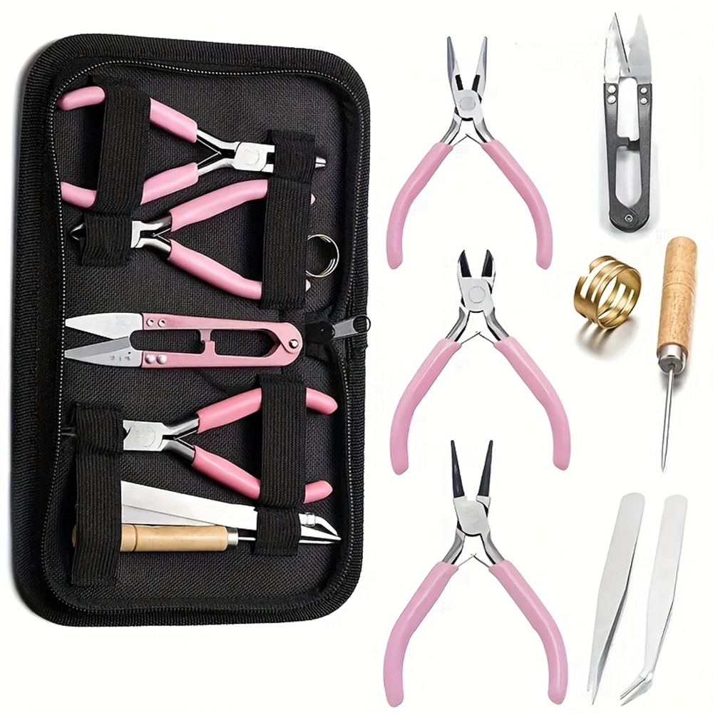 1set Senior Making Tool Set, I - огляд і ціна Jewelry Making Round Nose Pliers
