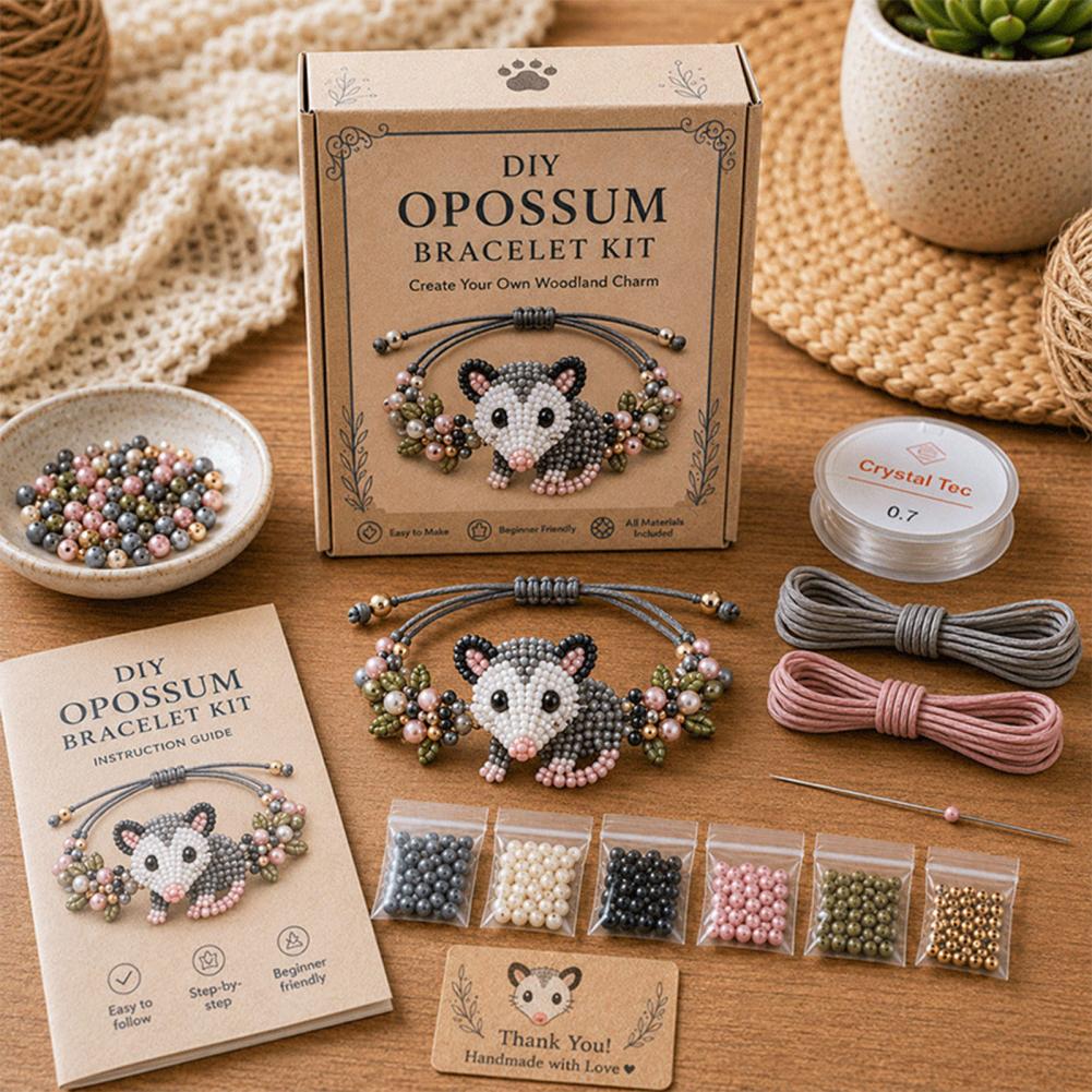 Animal DIY Beaded Bracelet Mak - огляд і ціна Jewelry Making Kits For Girls