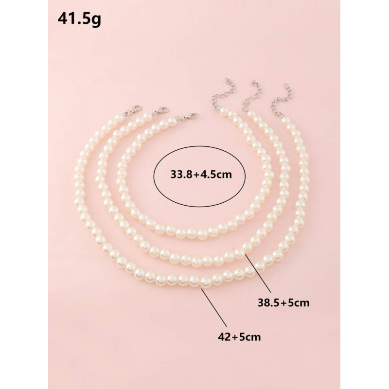 3pcs/Set Girls White Pearl Bea - огляд і ціна Jewelry Making Kits For Girls