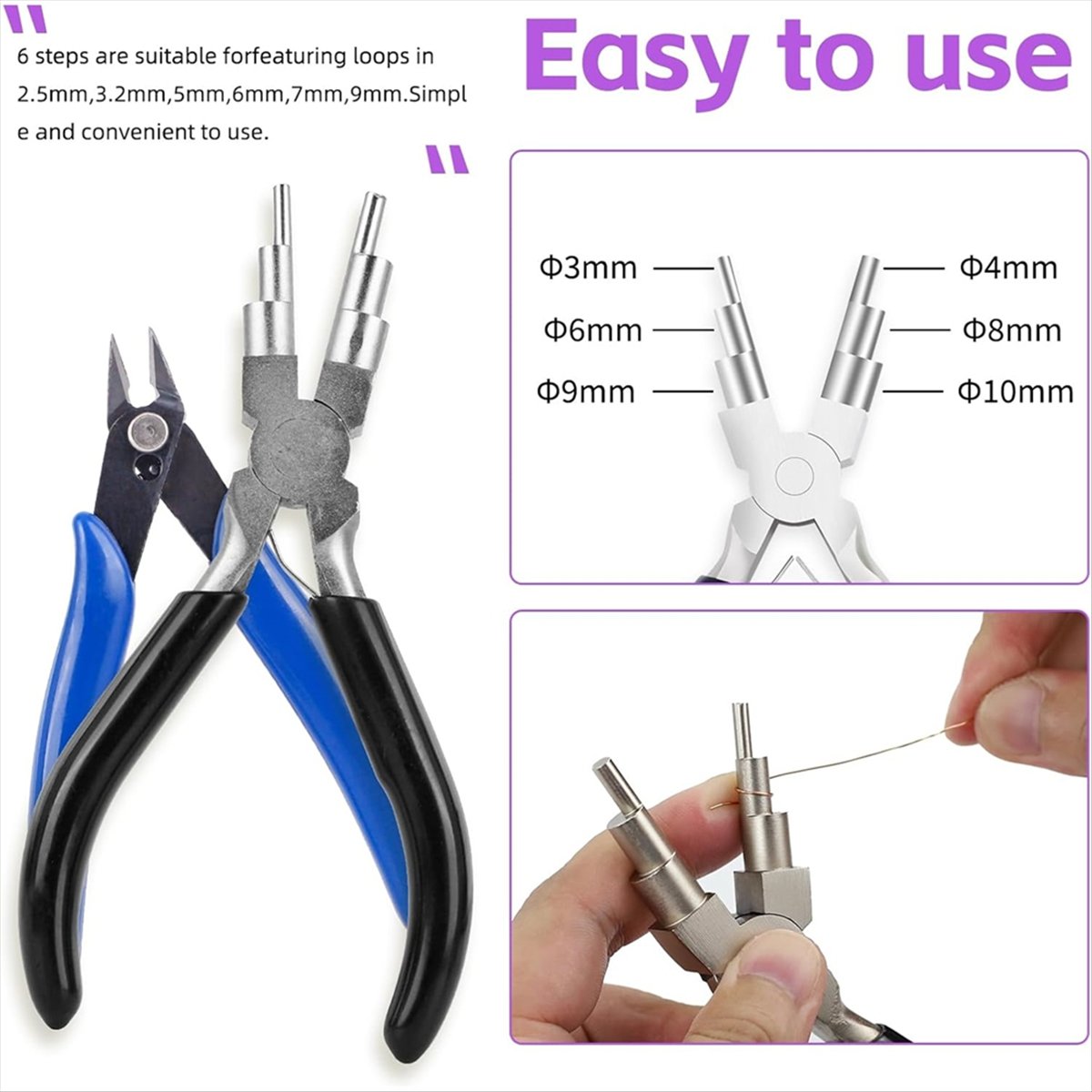 A77K Wire Wrapping Set Wire Be - огляд і ціна Wire Jewelry Making Jig