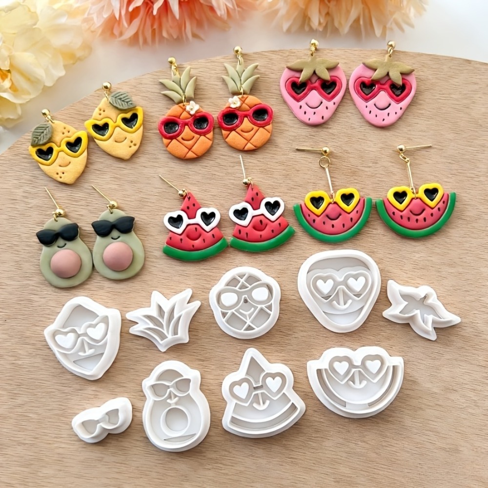 9Pcs Summer Cute Tropical Frui - огляд і ціна Jewelry Making Hand Tools