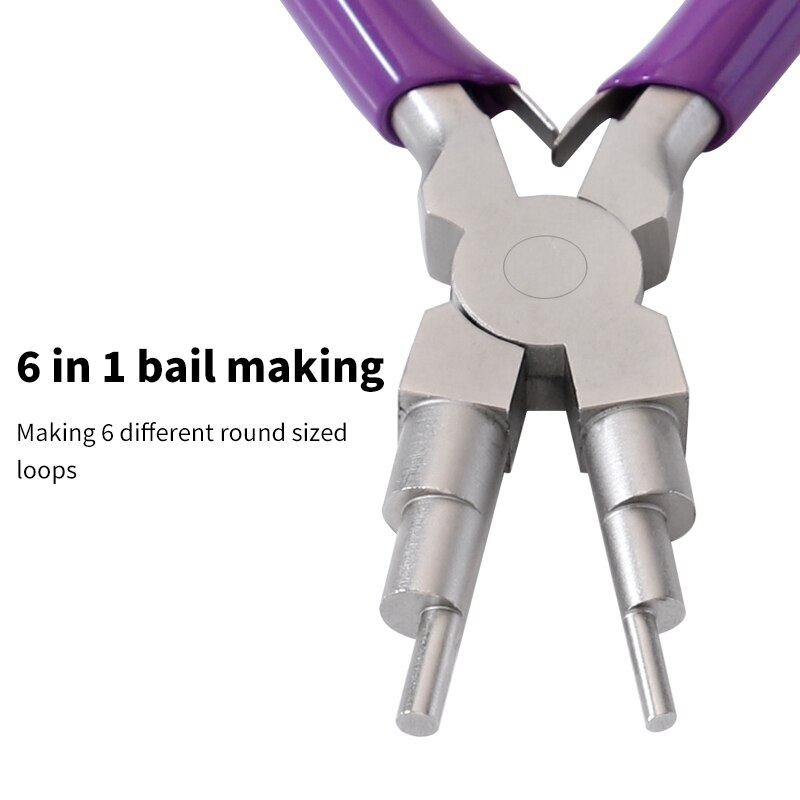 Jewelry Pliers 6-In-1 Bail Mak - огляд і ціна Jewelry Making Round Nose Pliers