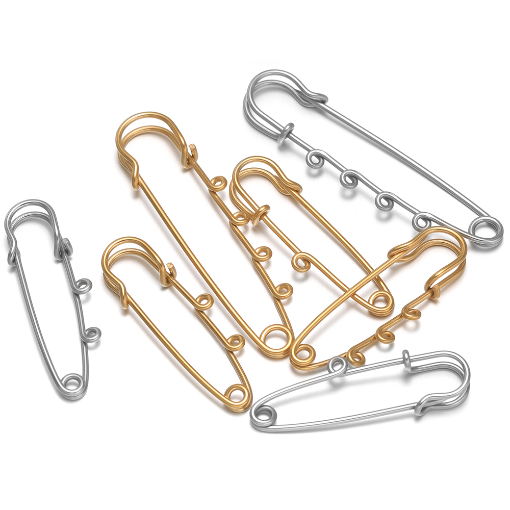 5Pcs Large Safety Pins Stainle - огляд і ціна Jewelry Making Hoops