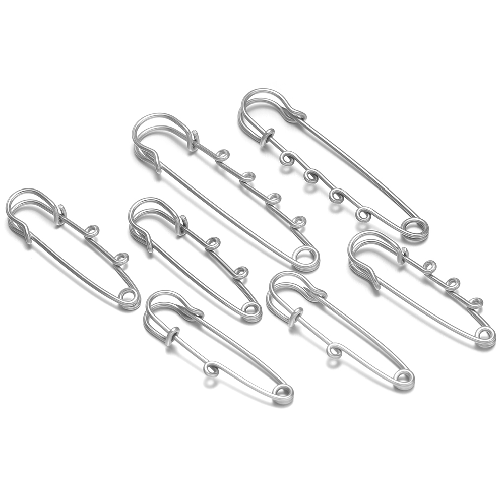 5Pcs Large Safety Pins Stainle - огляд і ціна Jewelry Making Hoops