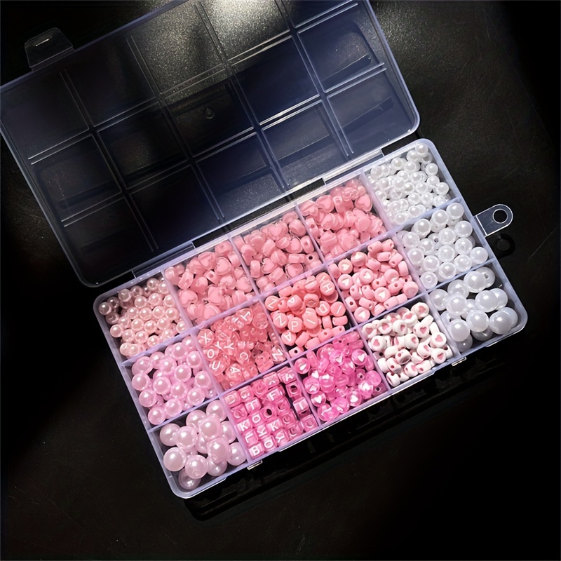 10-Piece Pink Alphabet Box, Ac - огляд і ціна Jewelry Making Beginners