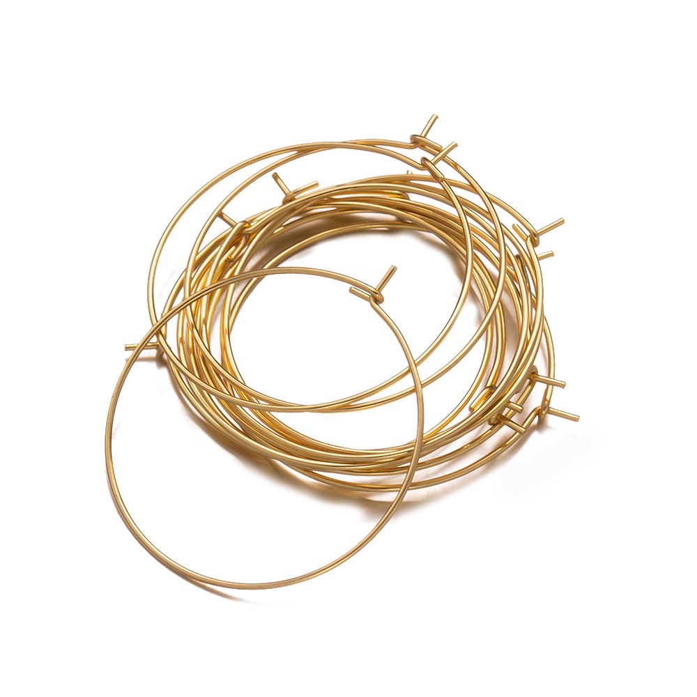 50Pcs 316 Stainless Steel 15 2 - огляд і ціна Jewelry Making Hoops