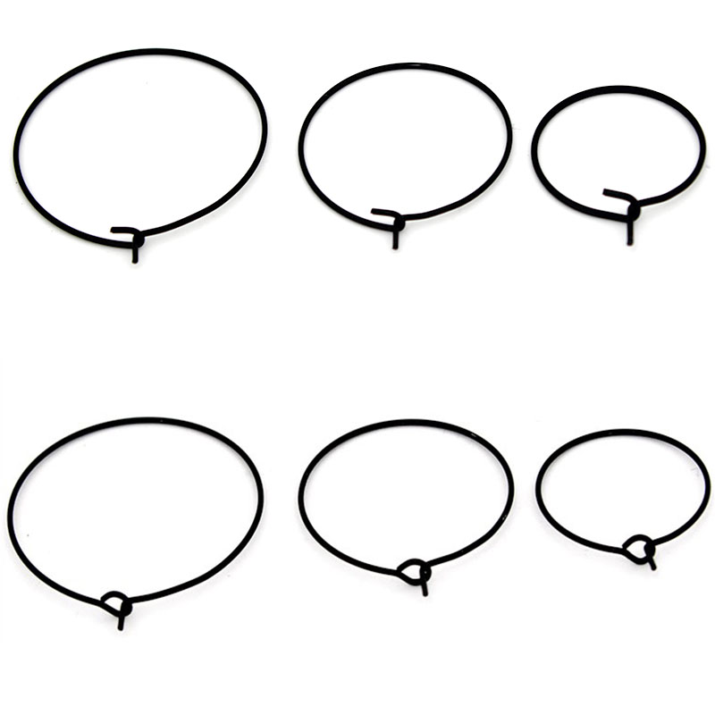 20Pcs 20mm 25mm 30mm Stainless - огляд і ціна Jewelry Making Hoops