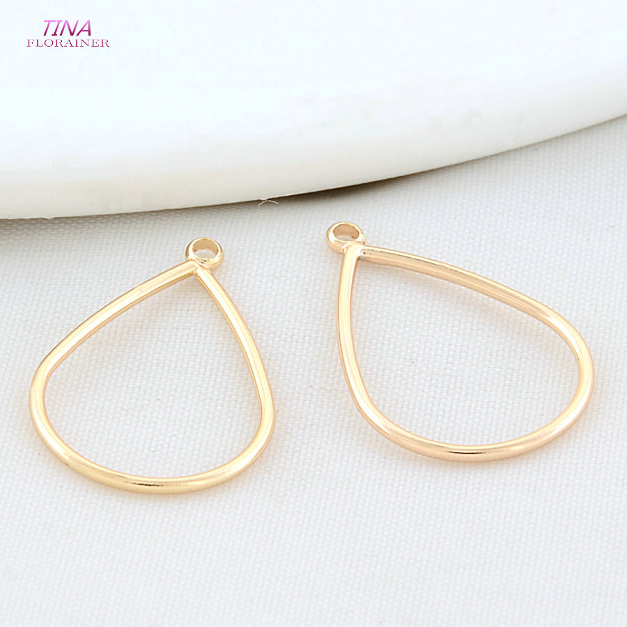 12*18MM 18K Gold Color Drop Sh - огляд і ціна Jewelry Making Hoops