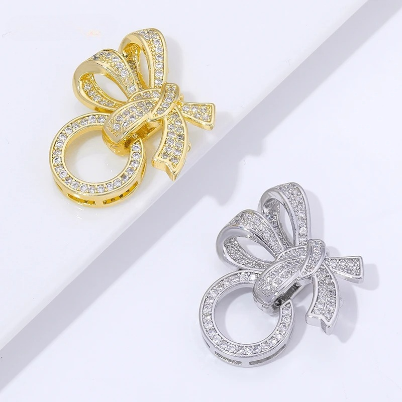 18K Gold Plated Pearl Clasps C - огляд і ціна Jewelry Making Hoops
