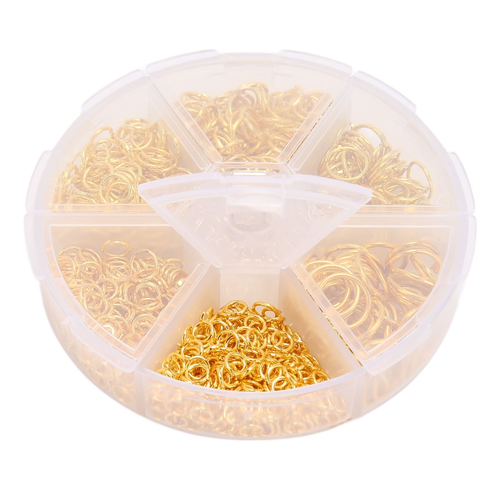 5pcs Assorted Size Jump Rings  - огляд і ціна Jump Ring Assorted