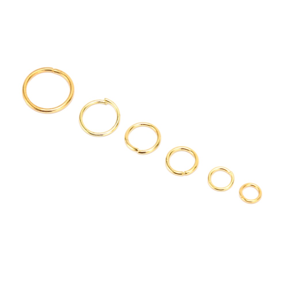 5pcs Assorted Size Jump Rings  - огляд і ціна Jump Ring Assorted