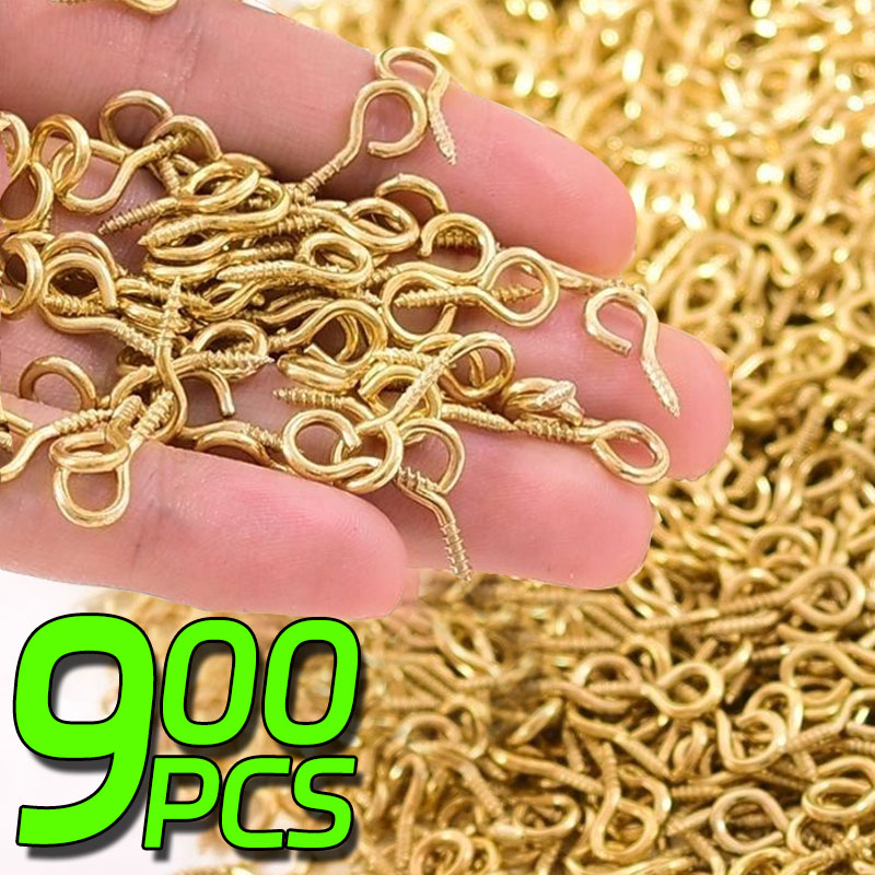 8/10mm Mini Screw Eye Pins Met - огляд і ціна Jewelry Making Jig