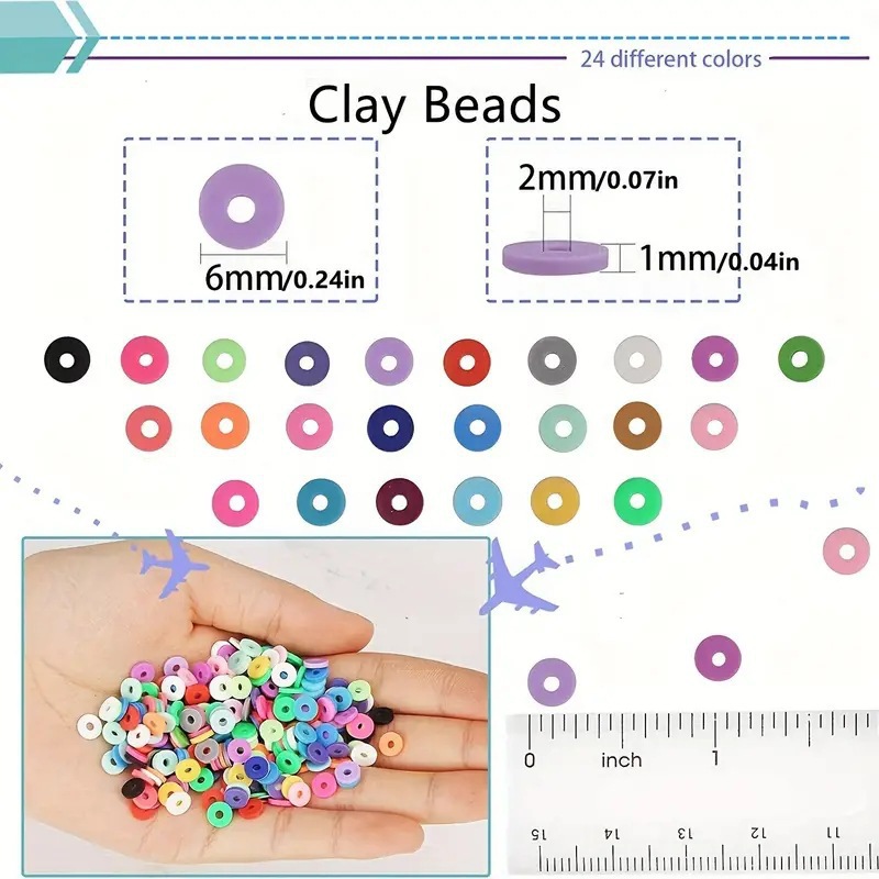 Clay Beads Bracelet Making Kit - огляд і ціна Jewelry Making For Beginners