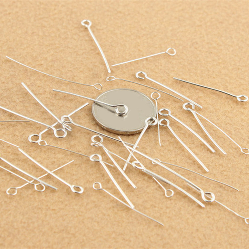 200Pcs Stainless Steel Open Ey - огляд і ціна Jewelry Making Eye Pins