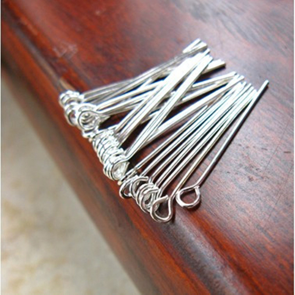 200Pcs Stainless Steel Open Ey - огляд і ціна Jewelry Making Eye Pins