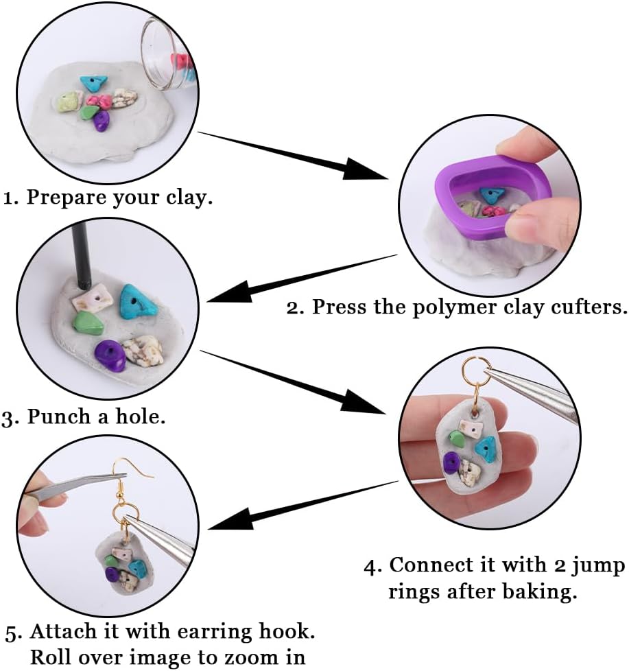 Polymer Clay Earring Making Ki - огляд і ціна Jewelry Making Kits For Girls