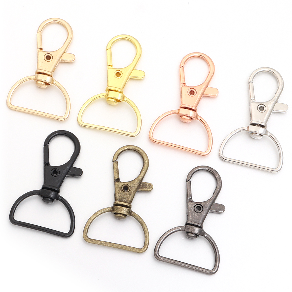 10pcs/lot Metal Swivel Clasps  - огляд і ціна Jewelry Making Hoops