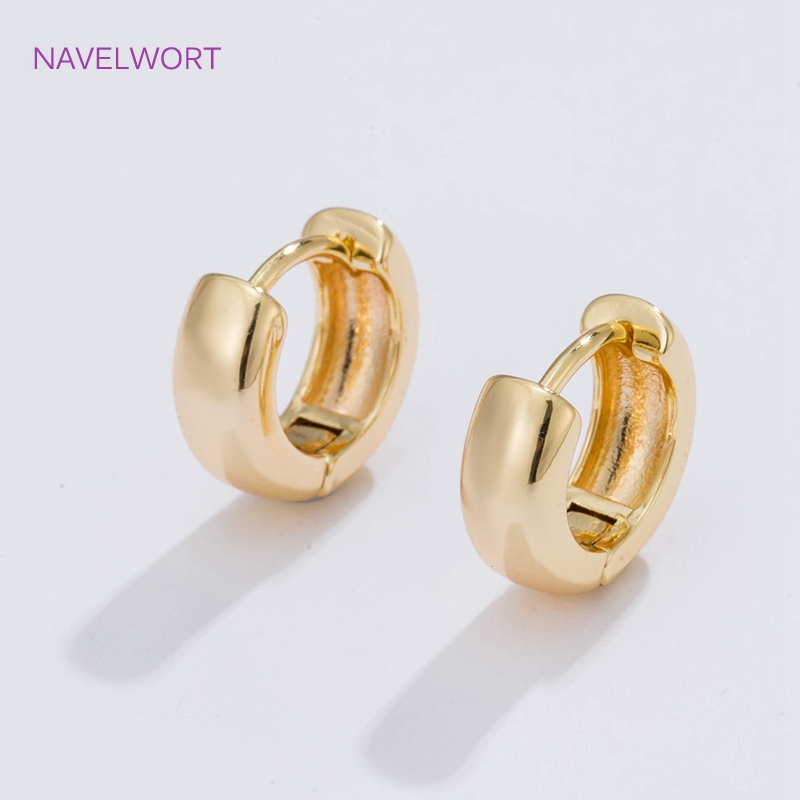 6 Sizes Gold Plated Circle Hoo - огляд і ціна Jewelry Making Hoops
