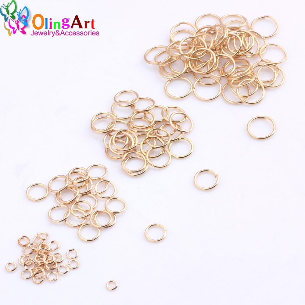 OlingArt KC Gold Plating Jump  - огляд і ціна Jump Ring Assorted
