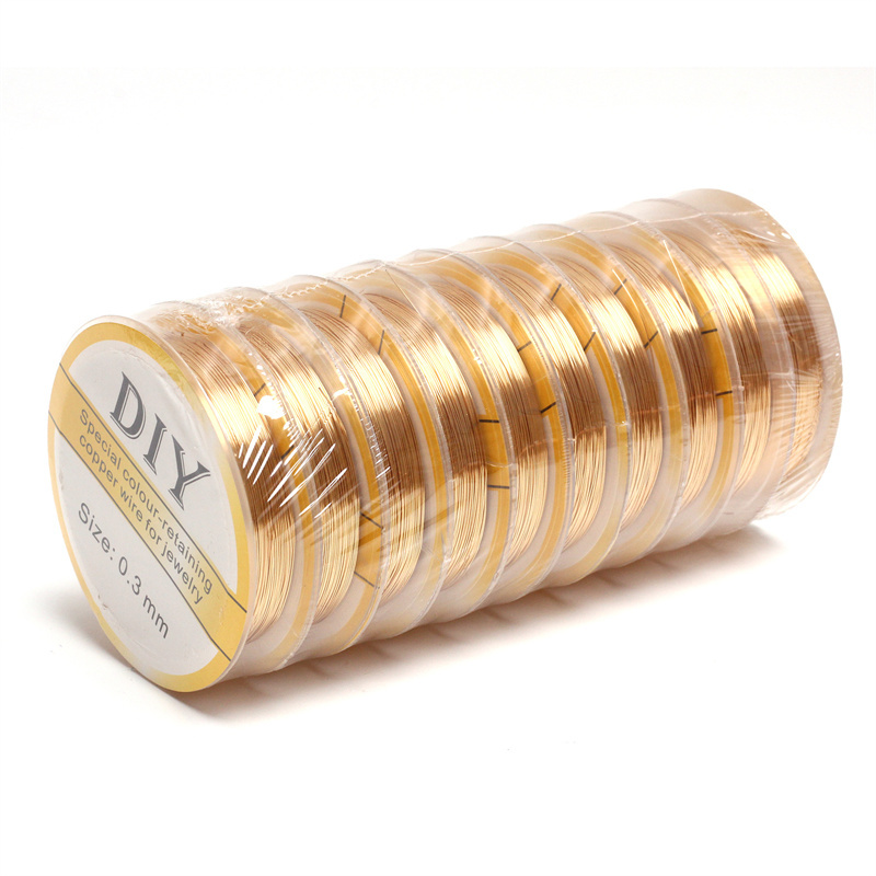 1Roll Silver Copper Wire 0.3/0 - огляд і ціна Jewelry Making Yarn
