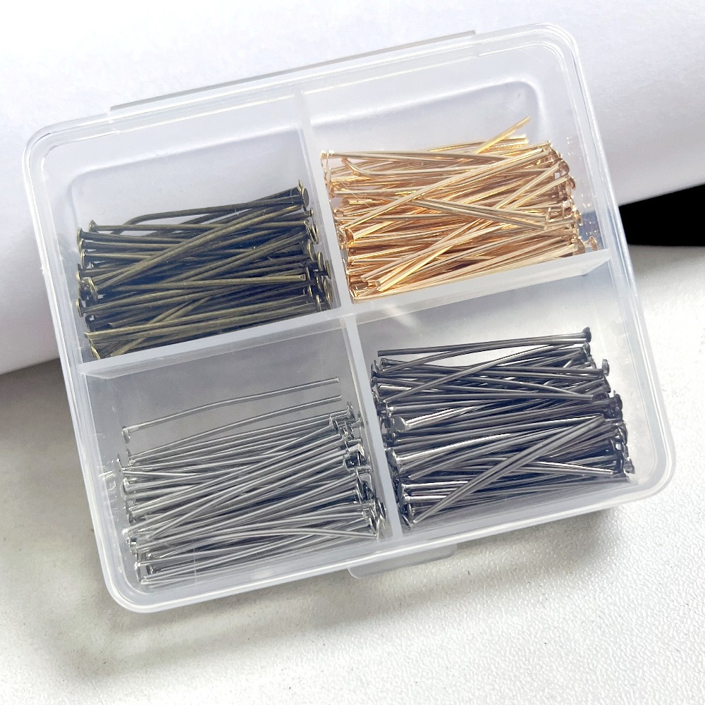 400pcs Mixed Iron Head Pins 30 - огляд і ціна Jewelry Making Jig