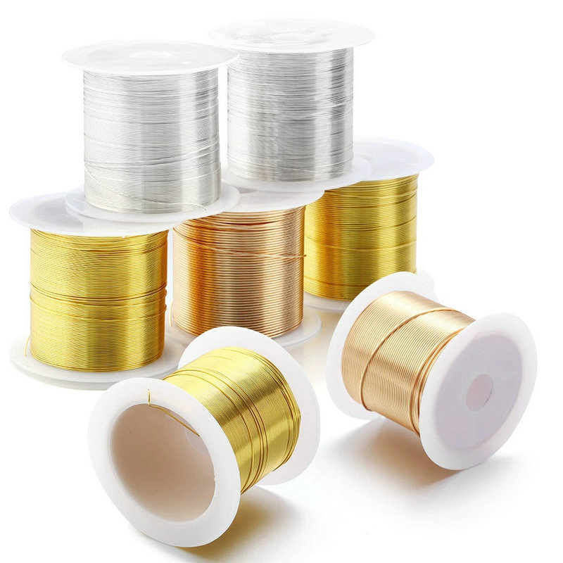 0.3-1.0mm Jewelry Copper Wire  - огляд і ціна Jewelry Making Yarn