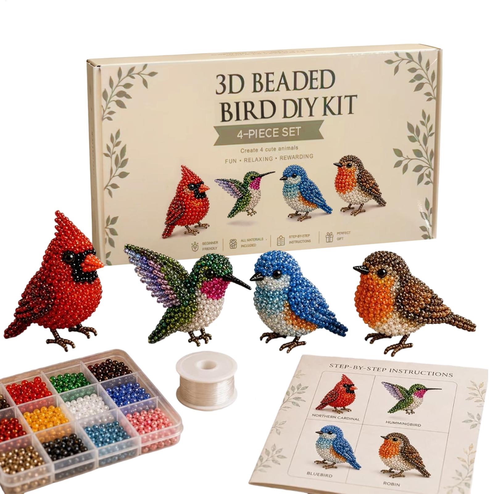 DIY 3D Beaded Animal Kit Handm - огляд і ціна Jewelry Making For Beginners