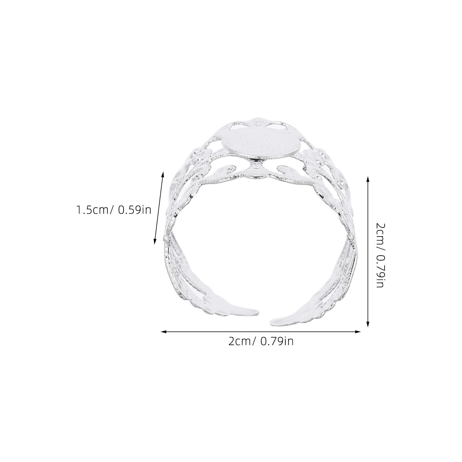 50Pcs Adjustable Oval Flatback - огляд і ціна Jewelry Making Gemstones