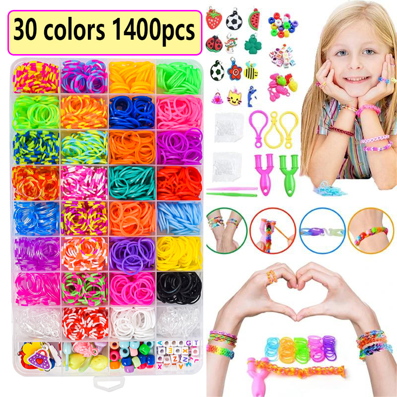 Rubber Bands Loom DIY Handmade - огляд і ціна Jewelry Making Hand Tools