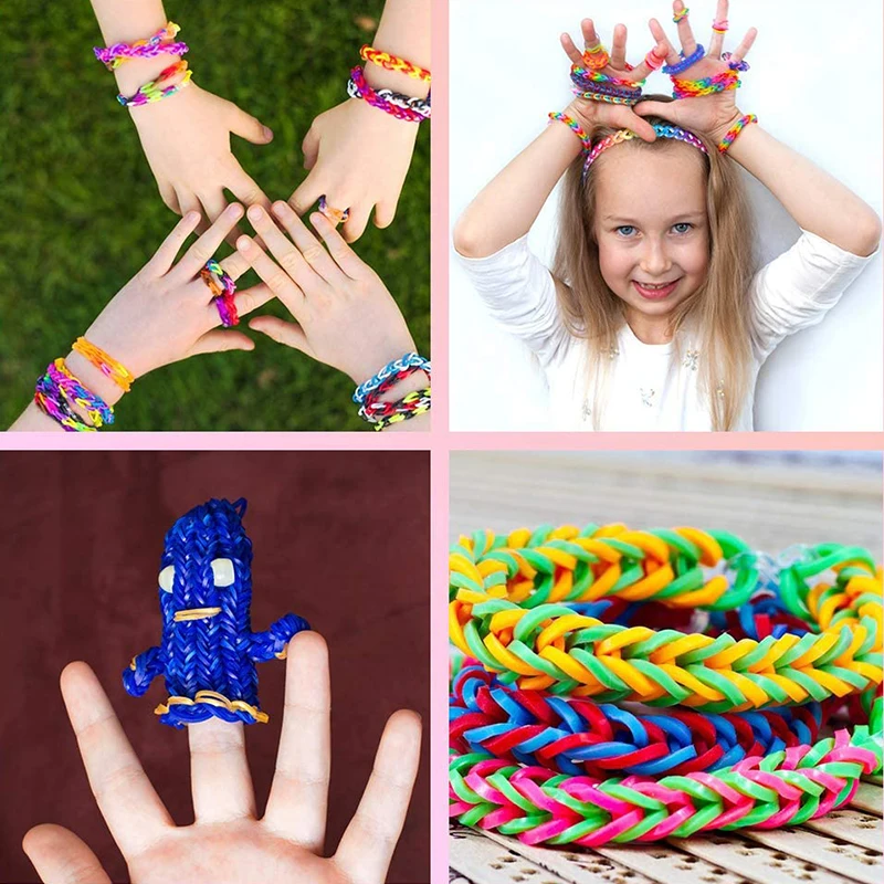 Rubber Bands Loom DIY Handmade - огляд і ціна Jewelry Making Hand Tools