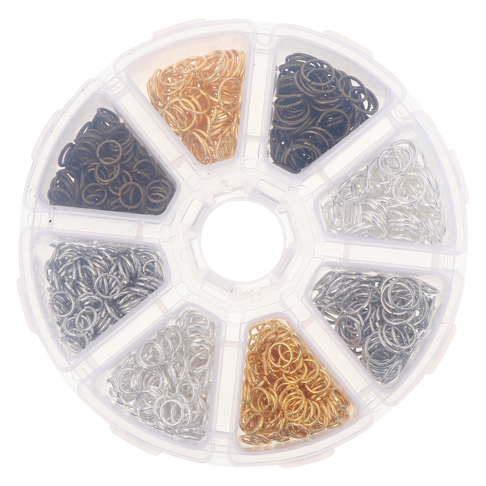 1 Box Jewelry Ring Set Assorte - огляд і ціна Jump Ring Assorted