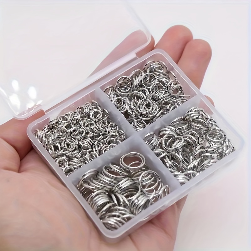 500Pcs Mixed Open Jump Rings S - огляд і ціна Jump Ring Assorted