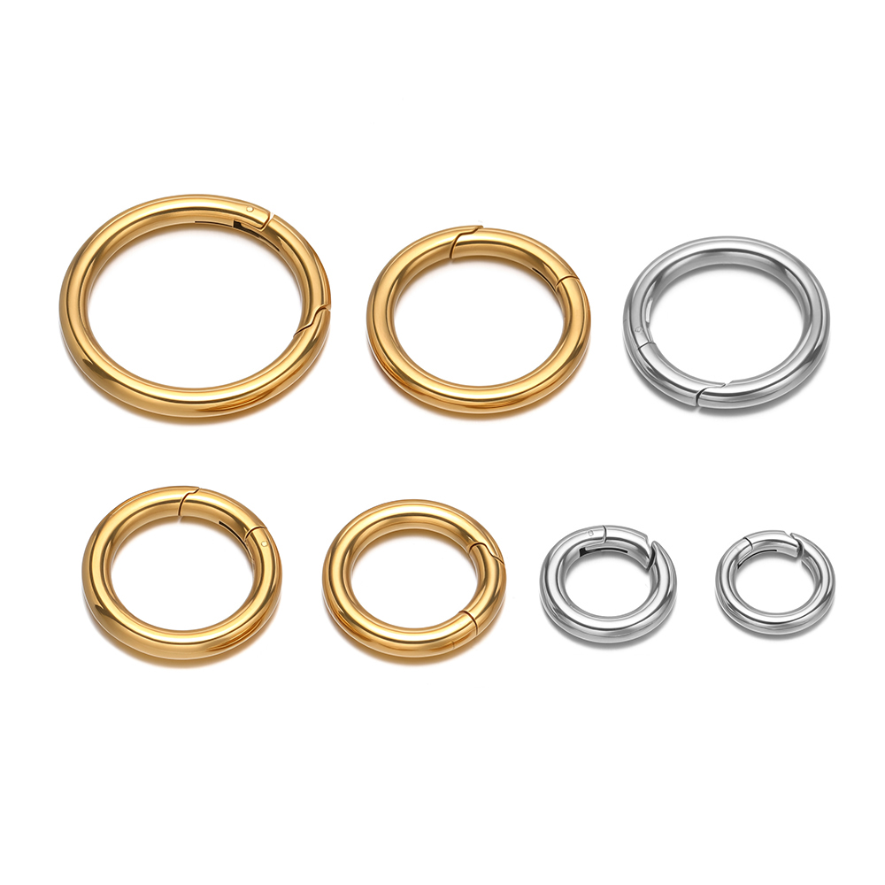 2Pcs/Lot Round Spring Clasps S - огляд і ціна Jewelry Making School
