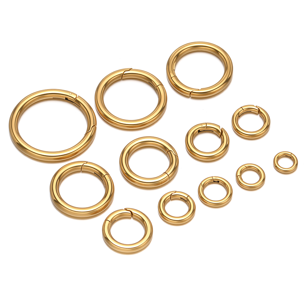 2Pcs/Lot Round Spring Clasps S - огляд і ціна Jewelry Making School